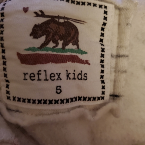 Reflex Kids Light Gray Floral Print Sequin Hoodie. - Picture 8 of 10